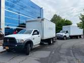 Photo of moving trucks